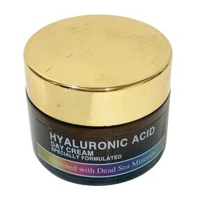 Hyaluronic Acid Day Cream Enriched With Dead Sea Minerals 1.69oz NEW